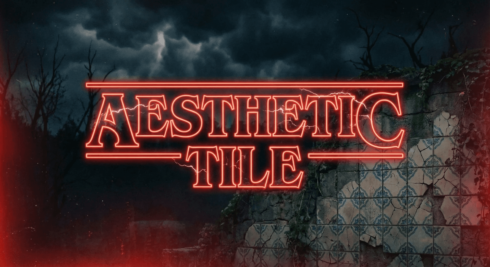 Stranger Things themed image representing teamwork and resilience in tile installation