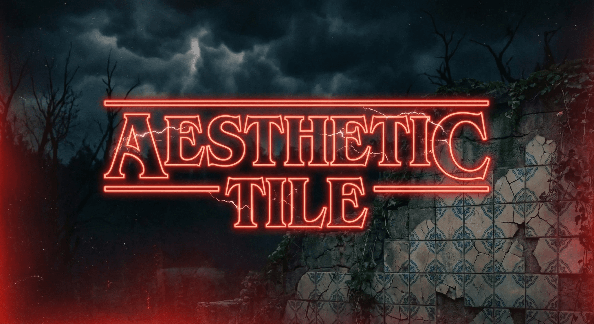 Stranger Things themed image representing teamwork and resilience in tile installation business